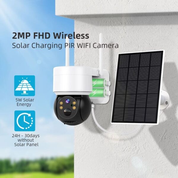 iCSee ABQ-Q6 Wireless Solar Powered Security Camera