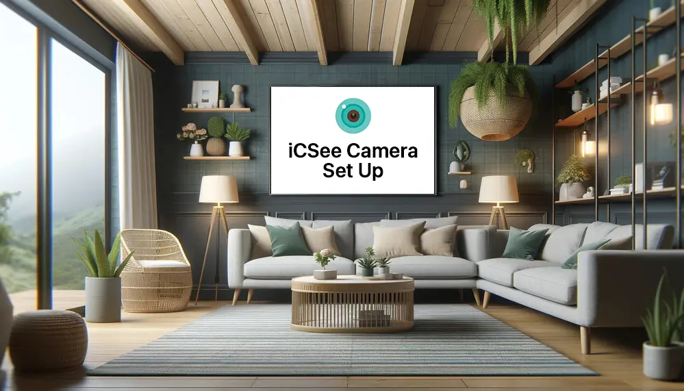 icsee camera set up