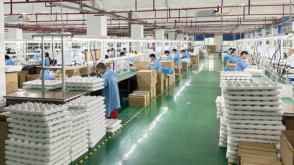 iCSee camera manufacturer production line