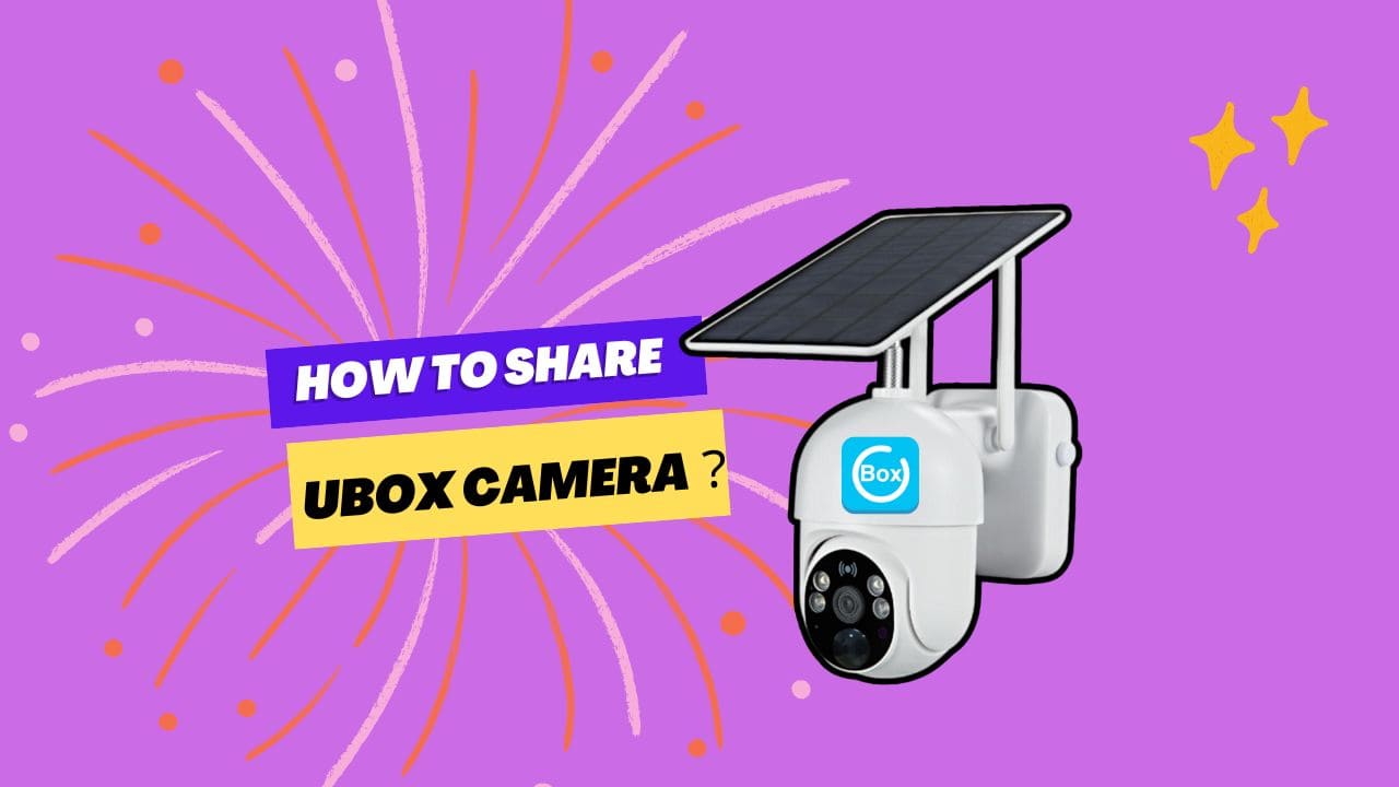Kako deliti kamero Ubox?