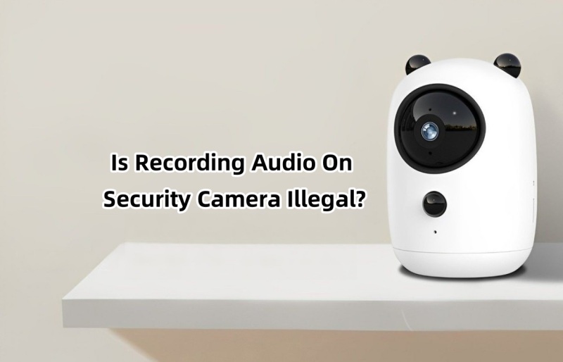 ¿Es ilegal grabar audio en una cámara de seguridad? Un fabricante de cámaras de seguridad de