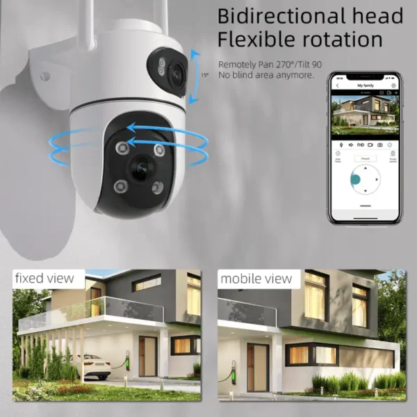 iCSee A37 AI WiFi Dome IP Camera