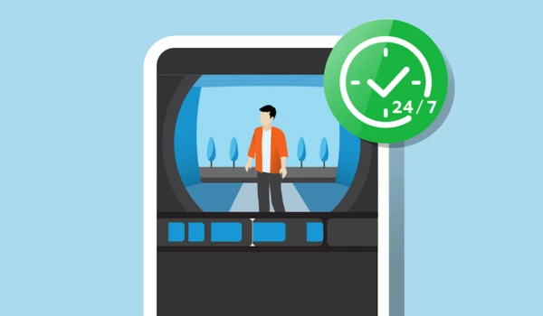 Cámara de grabación continua 24/7