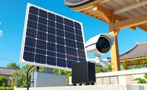 Battery Solar Powered Tuya Cameras