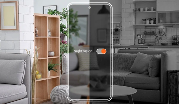 Cámaras de seguridad con visión nocturna nítida y grabación continua