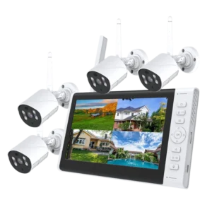 TV-6026HE Wireless Tuya Surveillance Kit with NVR & 4 Cameras