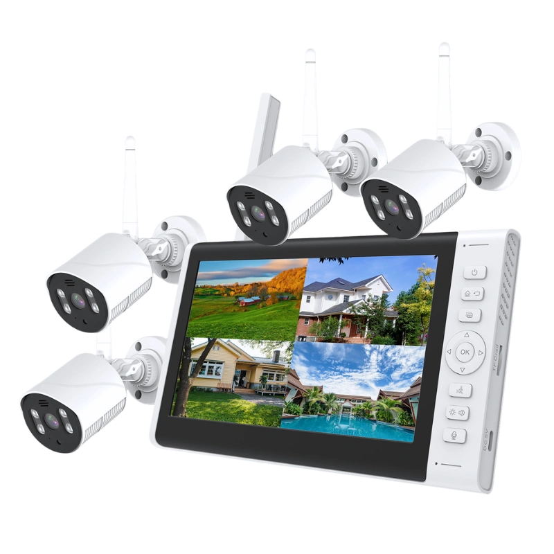 TV-6026HE Wireless Tuya Surveillance Kit with NVR & 4 Cameras