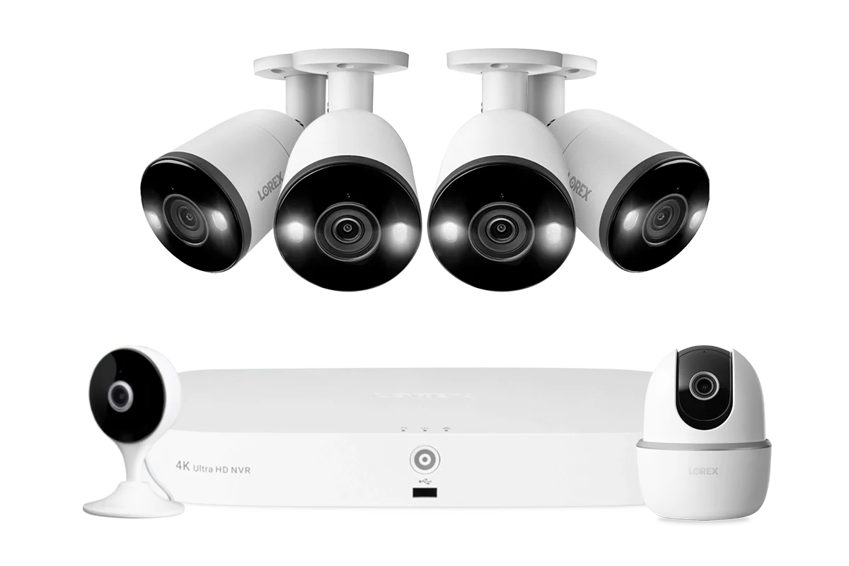 Continuous Recording Security Camera Brand - Lorex Fusion Series