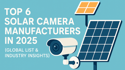 Top 6 Solar Camera Manufacturers In 2025 (Global List & Industry Insights)