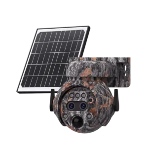 Camere de supraveghere ST-S515 cu panouri solare, obiectiv dublu, zoom 12x, rotație PTZ