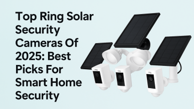 Top Ring Solar Security Cameras Of 2025: Best Picks For Smart Home Security
