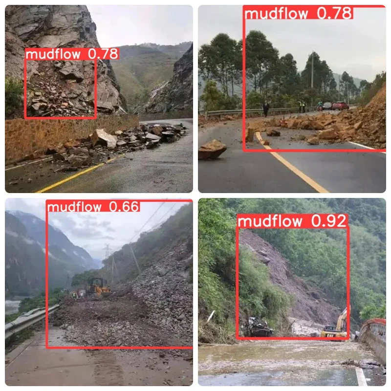 AI Camera with Mudslide Detection
