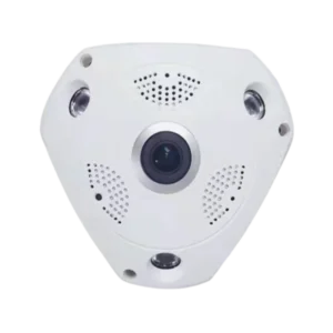 Caméra de comptage de personnes AIPC-HT-04 à œil de poisson avec détection de casque, alarme de surcharge et surveillance 24h/24 et 7j/7