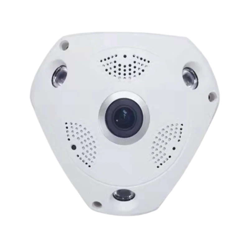 AIPC-HT-04 AI Fisheye People Counting Camera With Helmet Detection Overload Alarm 24/7 Monitoring