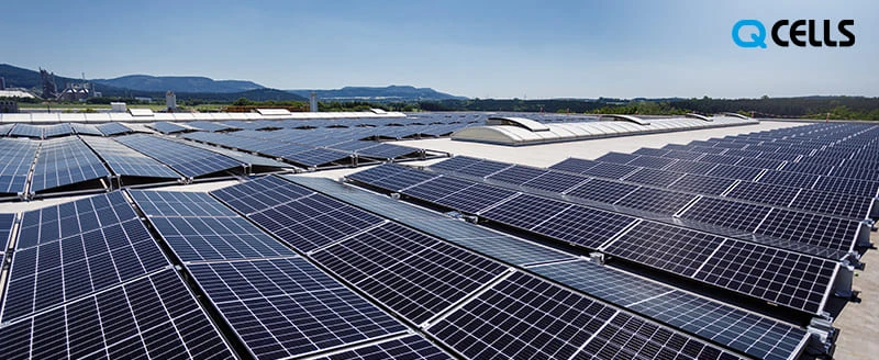 Hanwha Qcells: la empresa de paneles solares mejor valorada en EE. UU. para uso residencial y comercial.