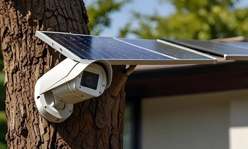 太陽光発電セキュリティカメラ - ソーラーパネルの掃除方法