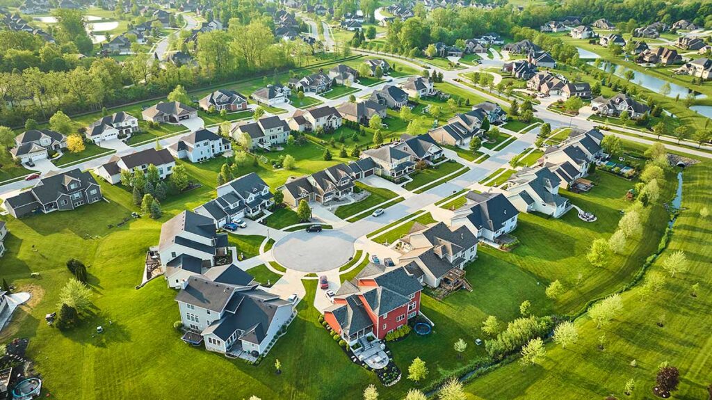 Eiendomsutvikler som sikrer boligfelt