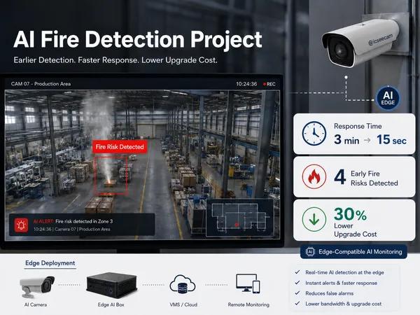 AI Fire Detection Case