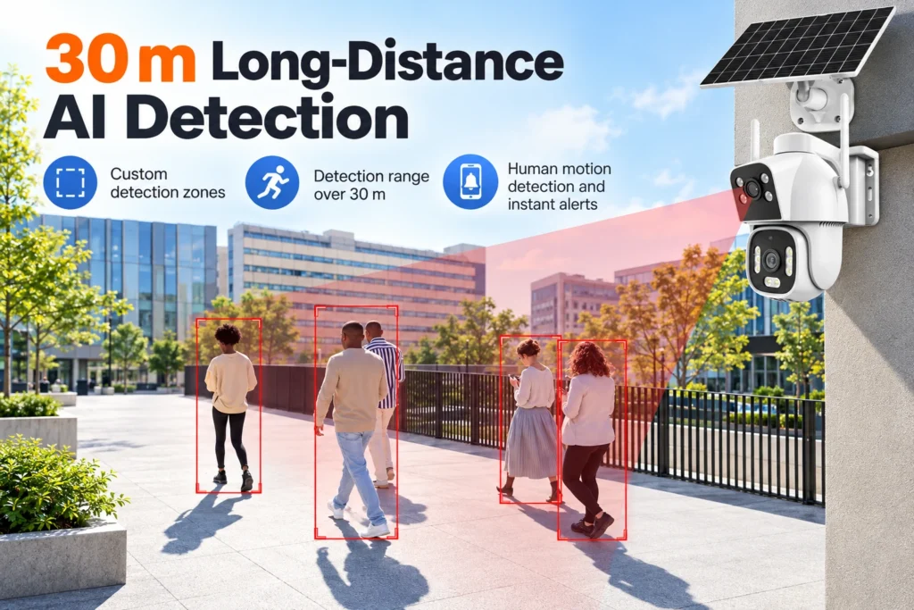 30M Long-Range AI Detection