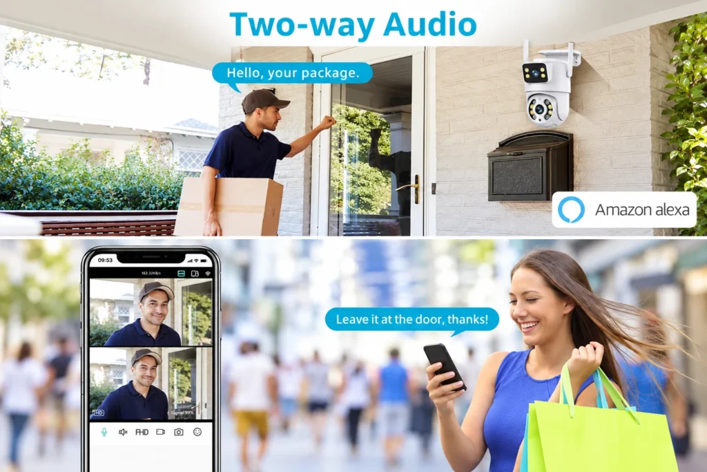 Audio bidireccional