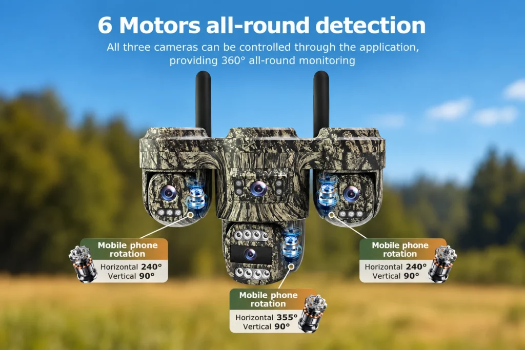 6-Motor Multi-Direction Control