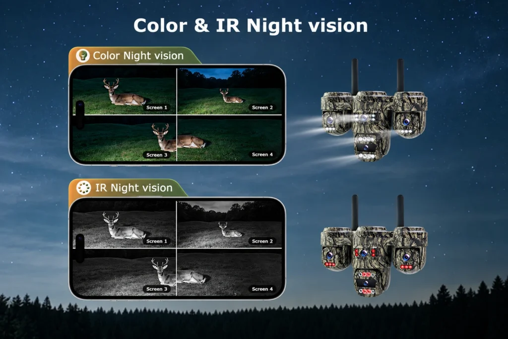 Color & IR Night Vision