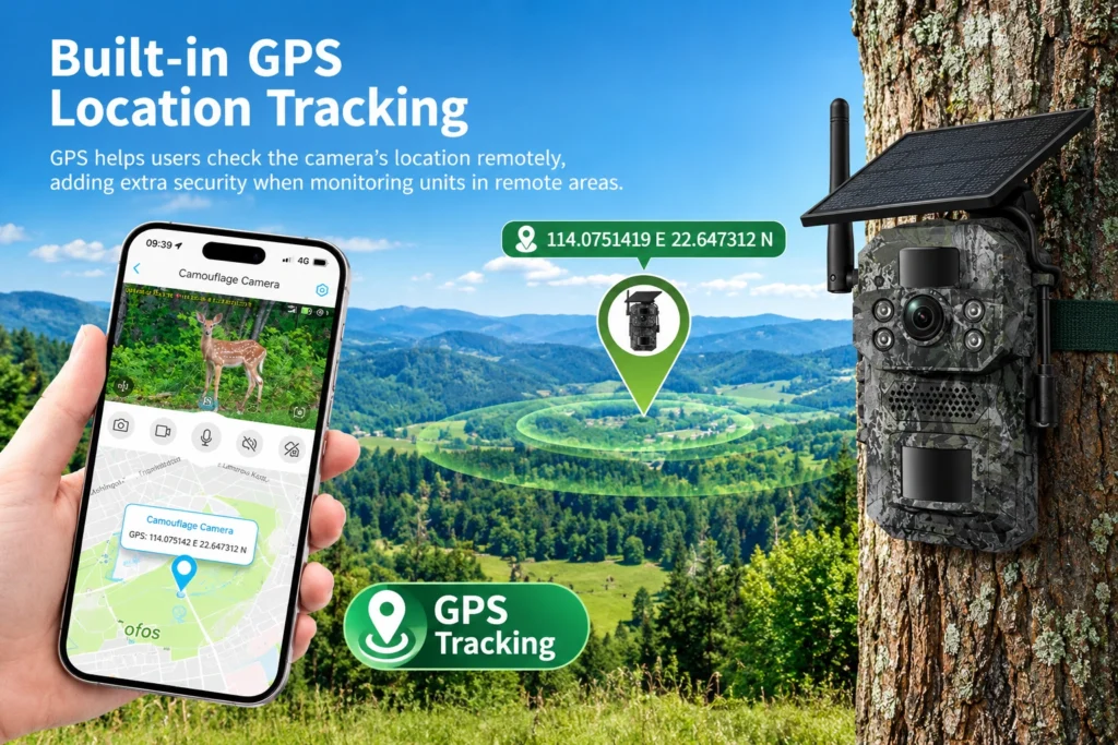Seguimiento de ubicación GPS integrado