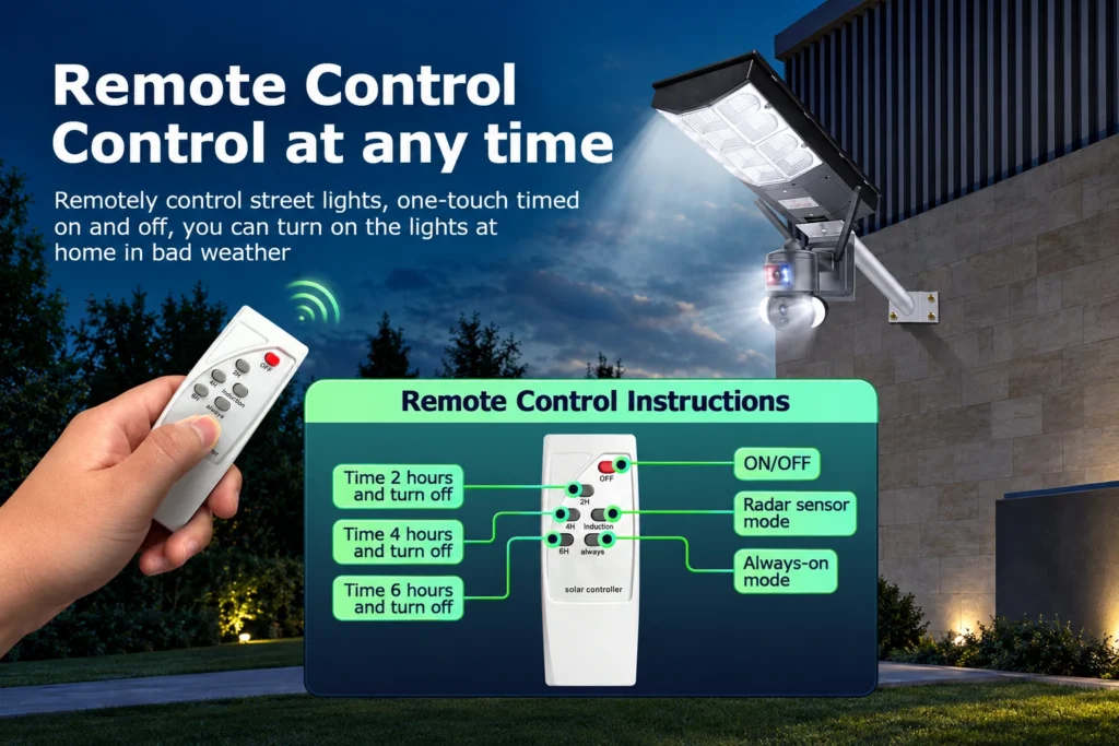 Control remoto de luz multimodo