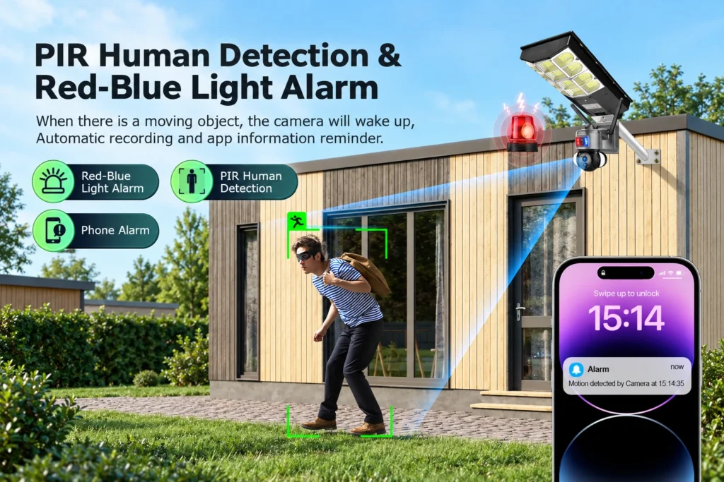 Detección y alarma de presencia humana mediante sensor PIR