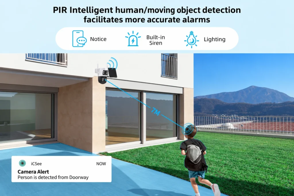 Detección de personas y movimiento mediante sensor PIR