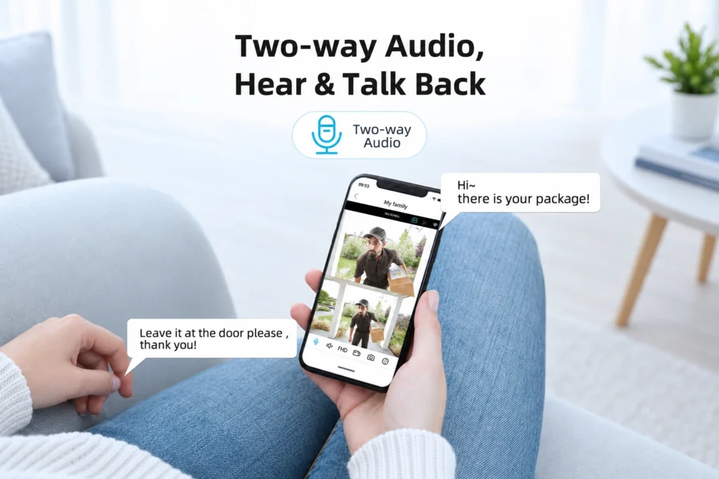 Audio bidireccional