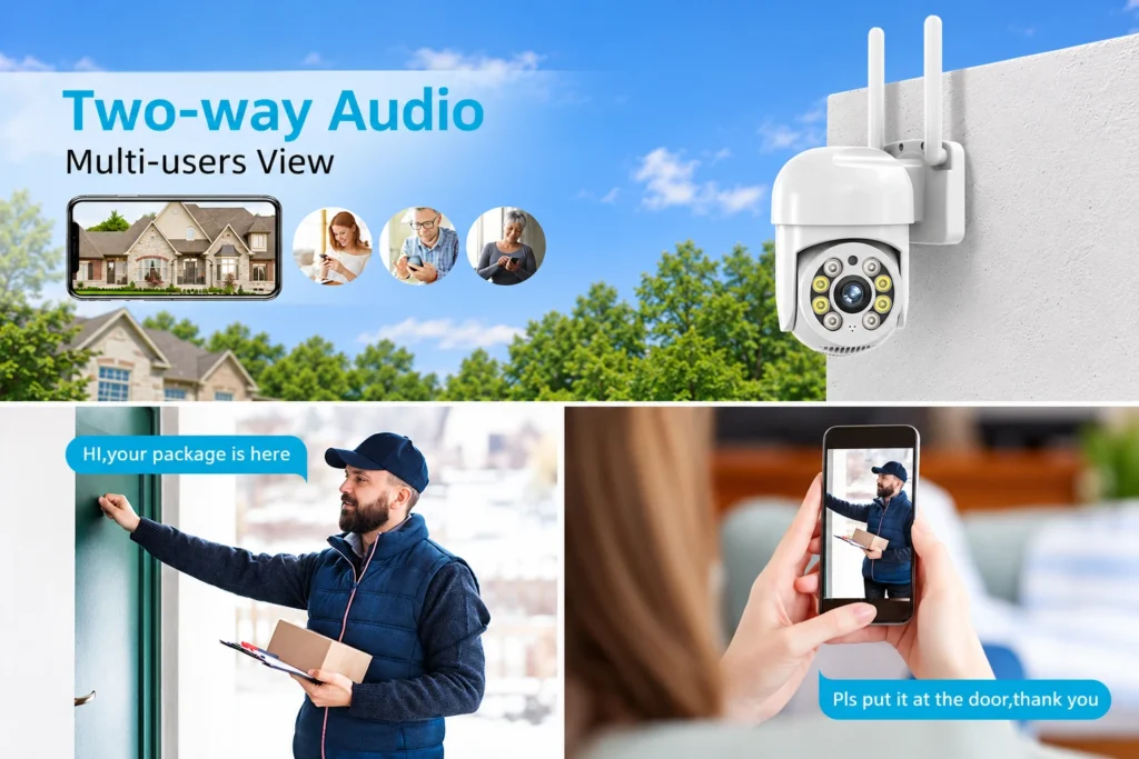 Two-Way Audio & Shared Access