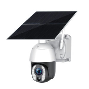 Cámara de seguridad PTZ MS-SL100P Ubox de 5 MP con zoom 10×, 4G y energía solar.