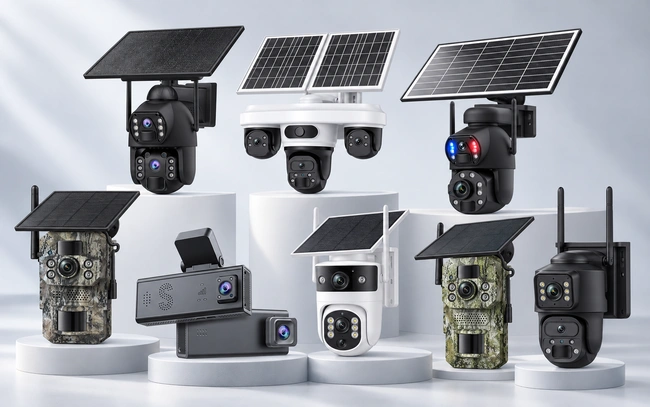 Ubox solar and 4G security cameras