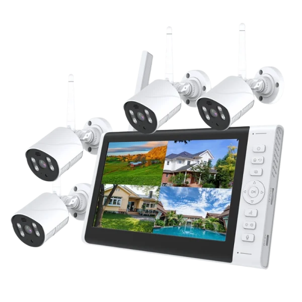 TV-6026HE Wireless Tuya Surveillance Kit with NVR & 4 Cameras